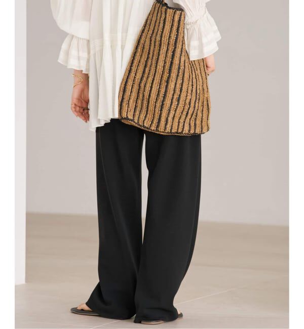 Plage「《一部カラーWEB限定追加》Bias Relax パンツ 10」|その他|