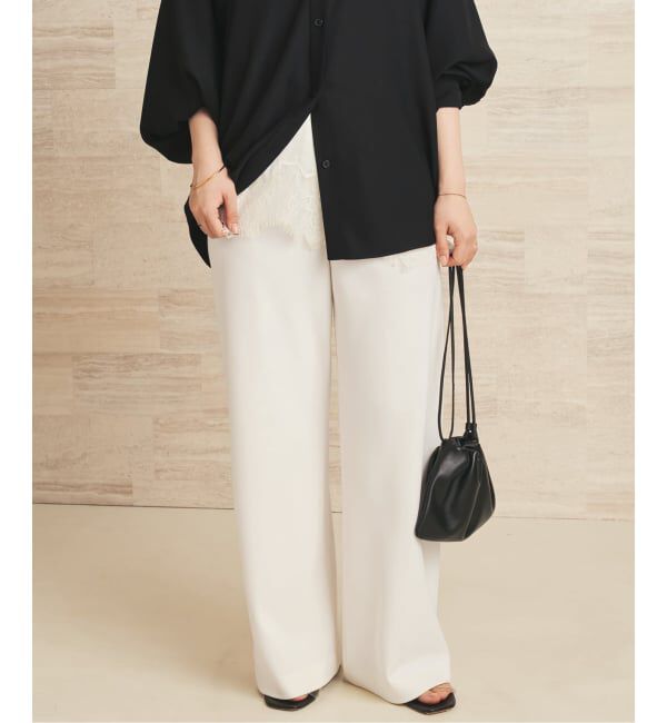 Plage「《一部カラーWEB限定追加》Bias Relax パンツ 10」|その他|