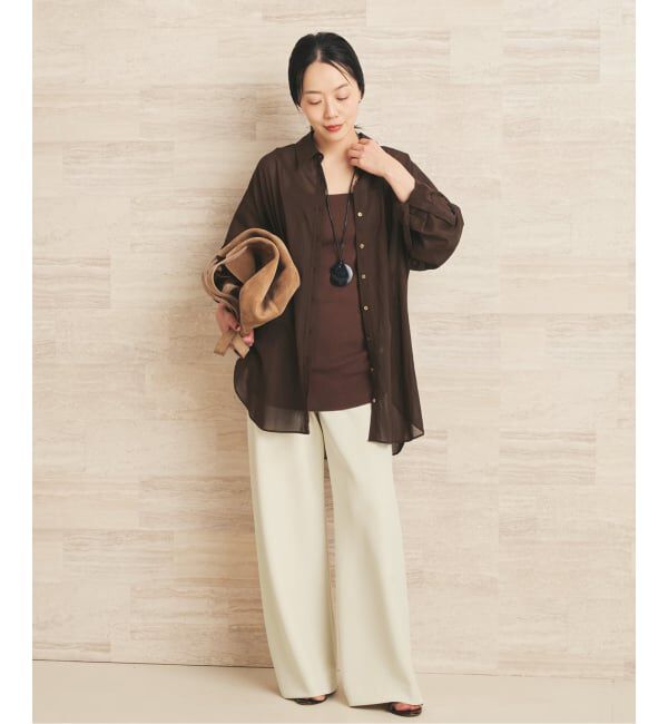 Plage「《一部カラーWEB限定追加》Bias Relax パンツ 10」|その他|