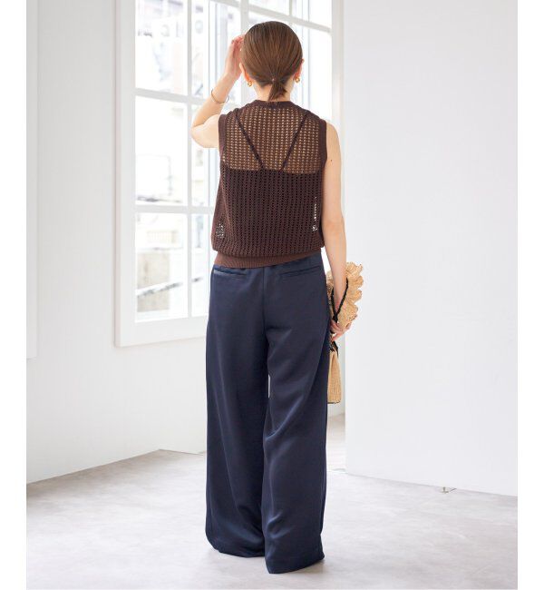 IENA「【EMILY WEEK &times; IENA】コットンスムース ブラキャミソール」|インナー|