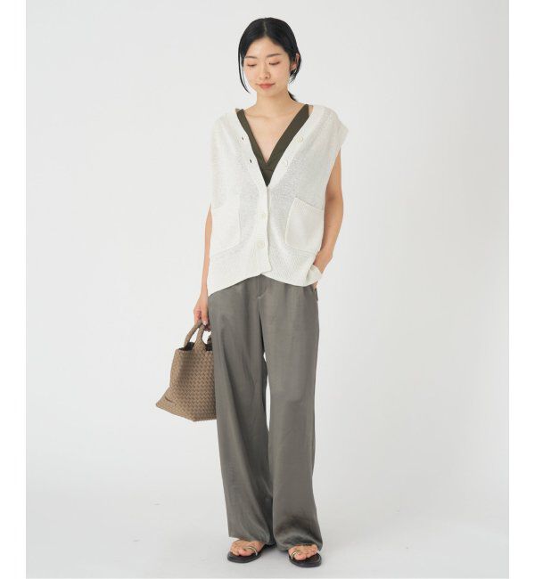 IENA「【EMILY WEEK &times; IENA】コットンスムース ブラキャミソール」|インナー|