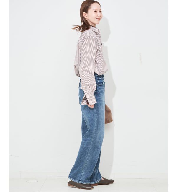 SLOBE IENA「《WEB限定/追加2》HAPPYCOLOR SHIRT」|シャツ・ブラウス|