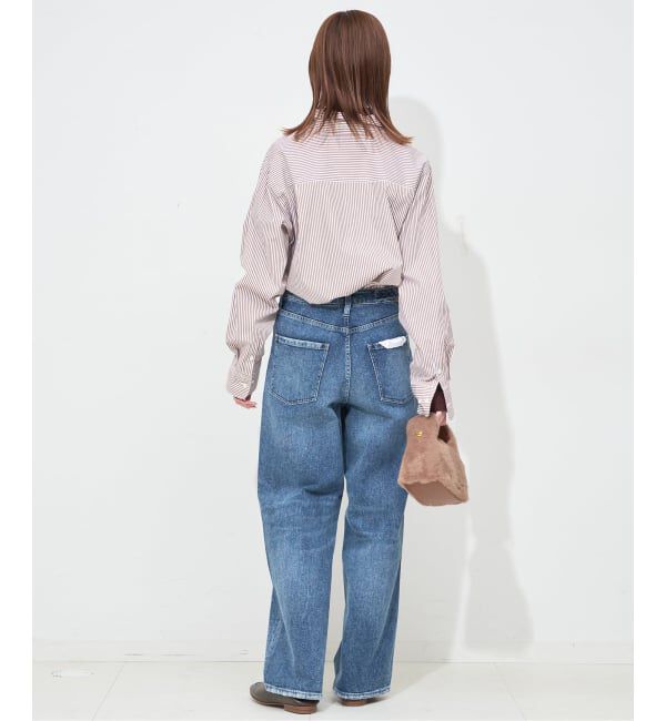 SLOBE IENA「《WEB限定/追加2》HAPPYCOLOR SHIRT」|シャツ・ブラウス|