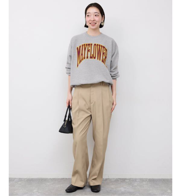 SLOBE IENA「《セットアップ対応可/WEBのみ4サイズ展開》撥水2タックチノパンツ」|チノ|