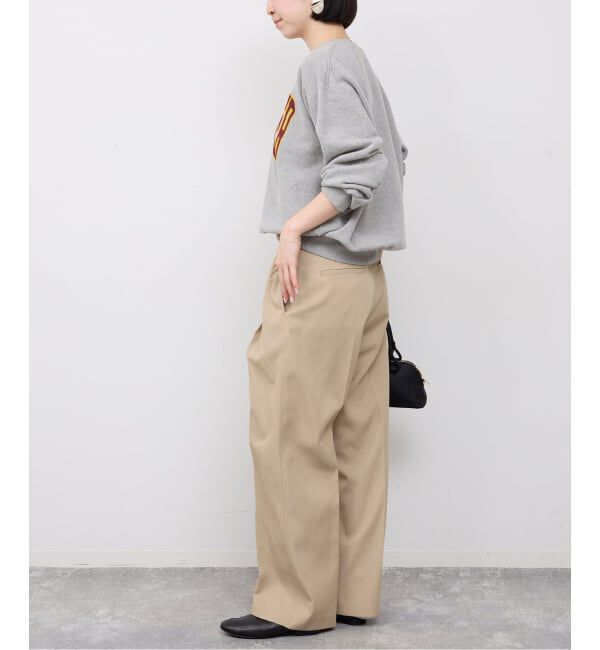 SLOBE IENA「《セットアップ対応可/WEBのみ4サイズ展開》撥水2タックチノパンツ」|チノ|