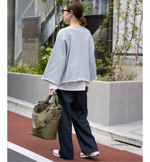 SLOBE IENA「《セットアップ対応可/WEBのみ4サイズ展開》撥水2タックチノパンツ」|チノ|