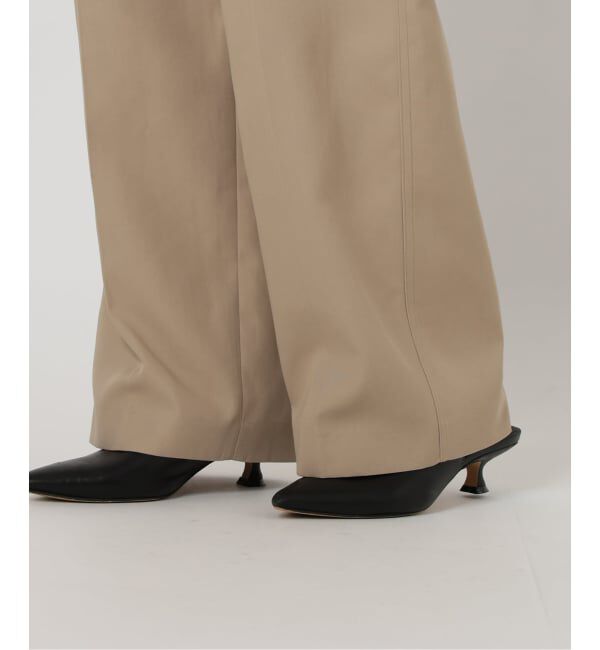 SLOBE IENA「《セットアップ対応可/WEBのみ4サイズ展開》撥水2タックチノパンツ」|チノ|