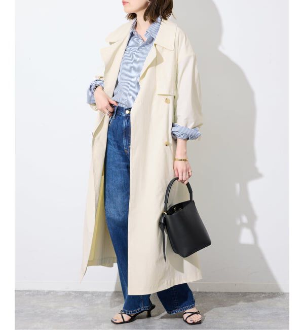 SLOBE IENA「オーバートレンチコート」|トレンチコート|
