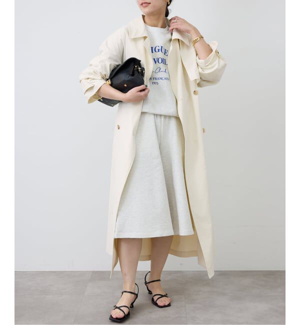 SLOBE IENA「オーバートレンチコート」|トレンチコート|