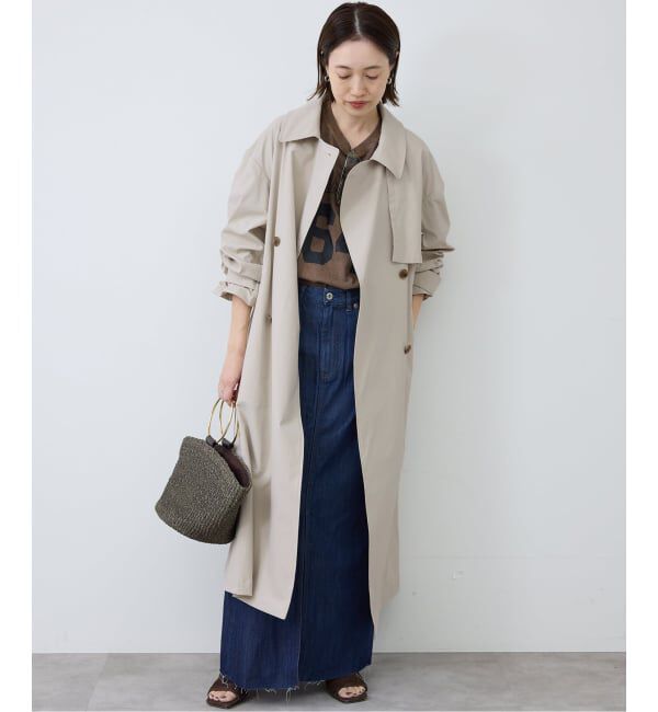 SLOBE IENA「オーバートレンチコート」|トレンチコート|