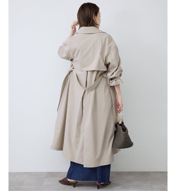 SLOBE IENA「オーバートレンチコート」|トレンチコート|