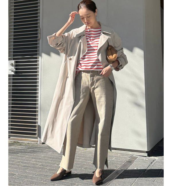 SLOBE IENA「オーバートレンチコート」|トレンチコート|