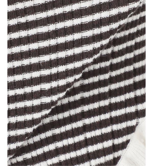 SLOBE IENA「《追加2》tyn.TGOR/トゴール フリルカーディガン J0102」|カーディガン|