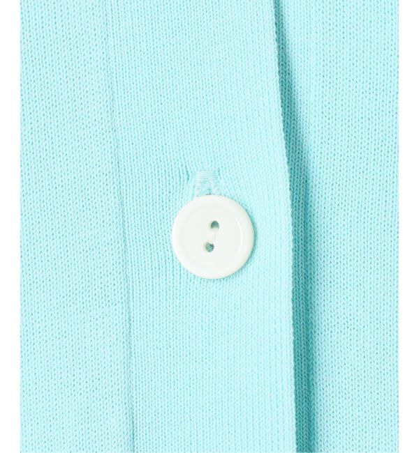 SLOBE IENA「《接触冷感/UV機能/WEB限定/追加》FROSTYCOTTON Vネックカーディガン」|カーディガン|