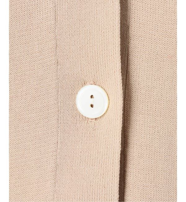 SLOBE IENA「《接触冷感/UV機能/WEB限定/追加》FROSTYCOTTON Vネックカーディガン」|カーディガン|