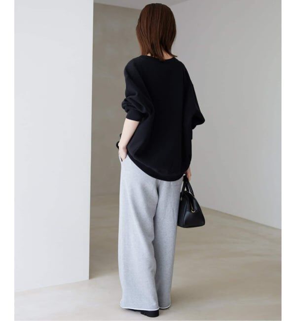 SLOBE IENA「《追加2》ダブルフェイスジャージースナップカーディガン」|カーディガン|