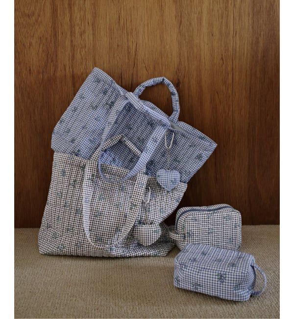 SLOBE IENA「Margaux Dereume &times; SLOBE キルティングポーチ」|ポーチ|