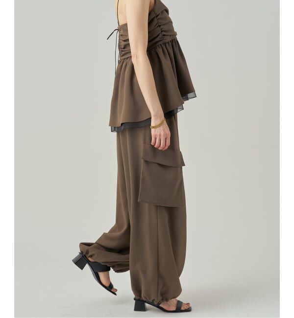 VERMEIL par iena「Utility イージーパンツ」|その他|