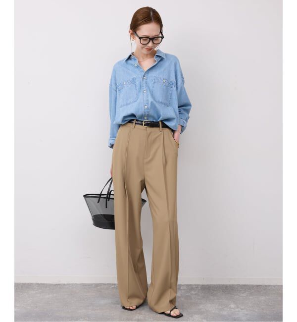 SLOBE IENA「BAGMATI/バグマティ SLOBE別注 レザーコンビバッグ BK24-SS23」|その他|