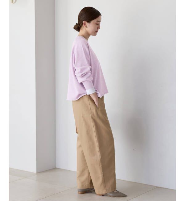 IENA「《追加6》LEVITAコットンプルオーバー」|ニット・セーター|