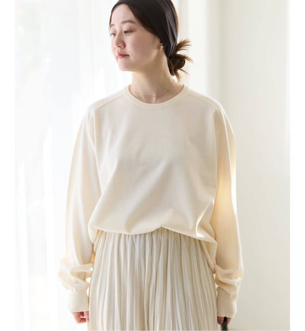 IENA「《追加6》LEVITAコットンプルオーバー」|ニット・セーター|