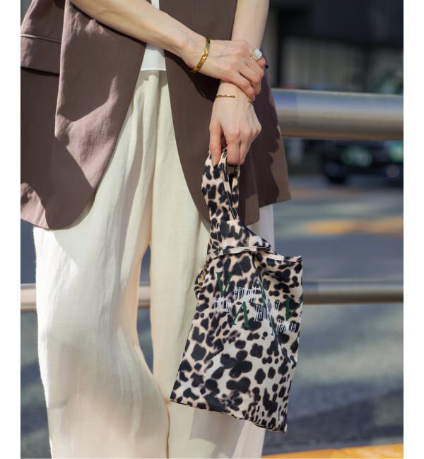 VERMEIL par iena「《追加8予約》VERMEIL レオパードエコバッグmini」|その他|