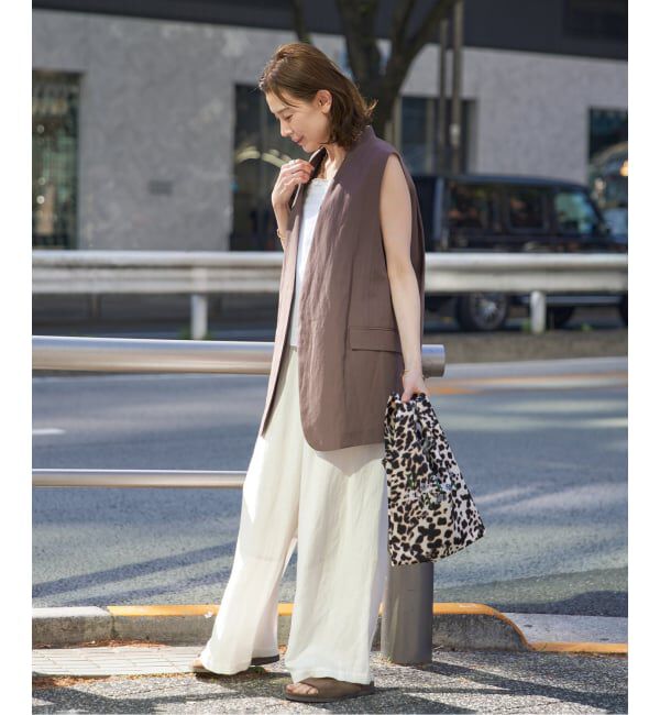 VERMEIL par iena「《追加8予約》VERMEIL レオパードエコバッグmini」|その他|