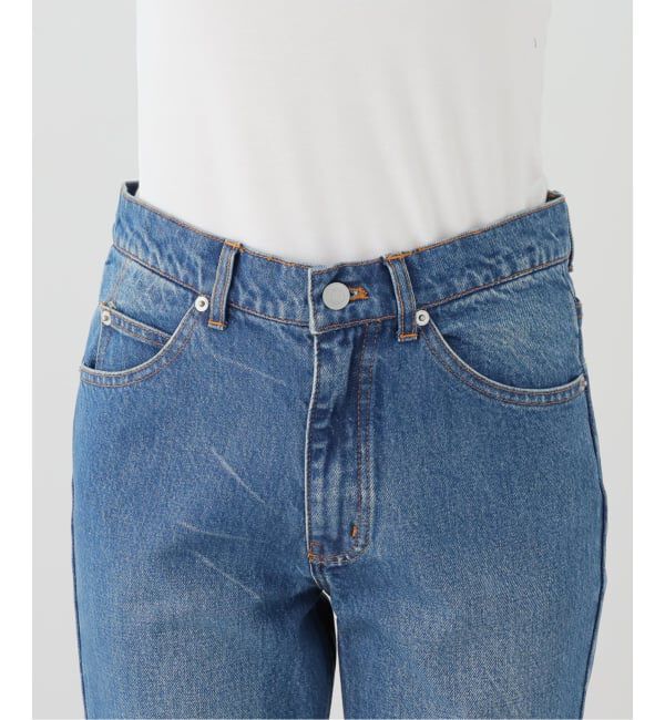 SLOBE IENA「セミフレアデニム」|デニム|