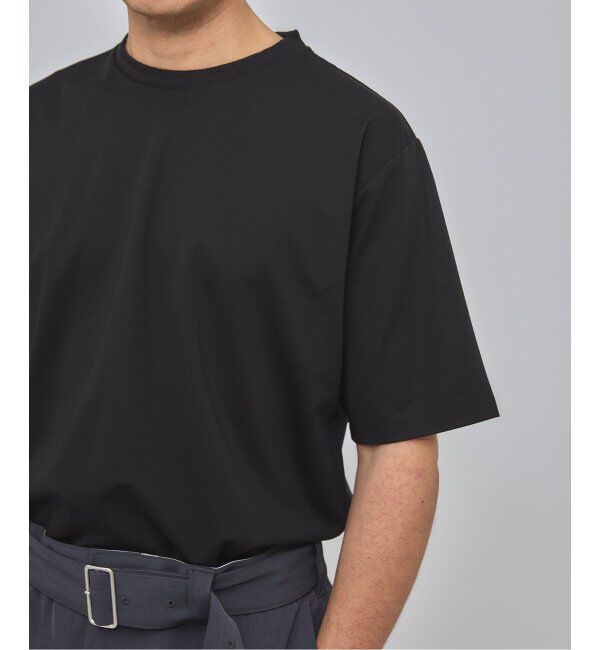 EDIFICE「E. SILK MIX JQ NECK Tシャツ」|Tシャツ・カットソー|