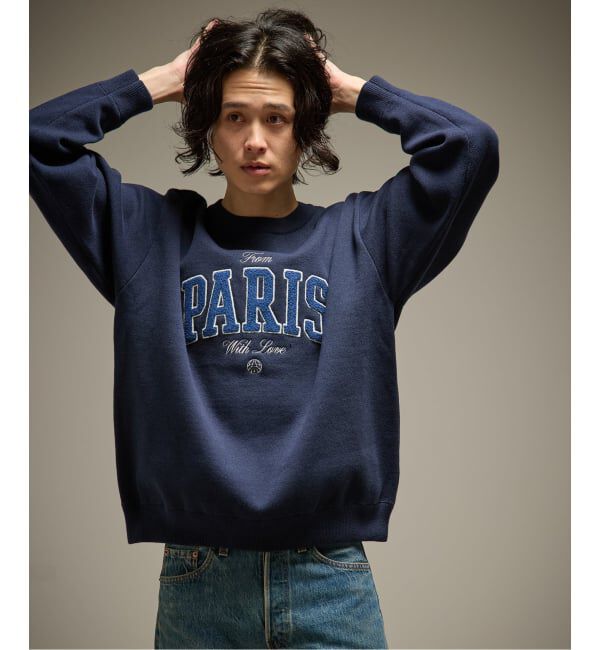 Paris Saint-Germain「【Paris Saint-Germain 】JP ChenilleSweat From Paris With Love」|ニット・セーター|