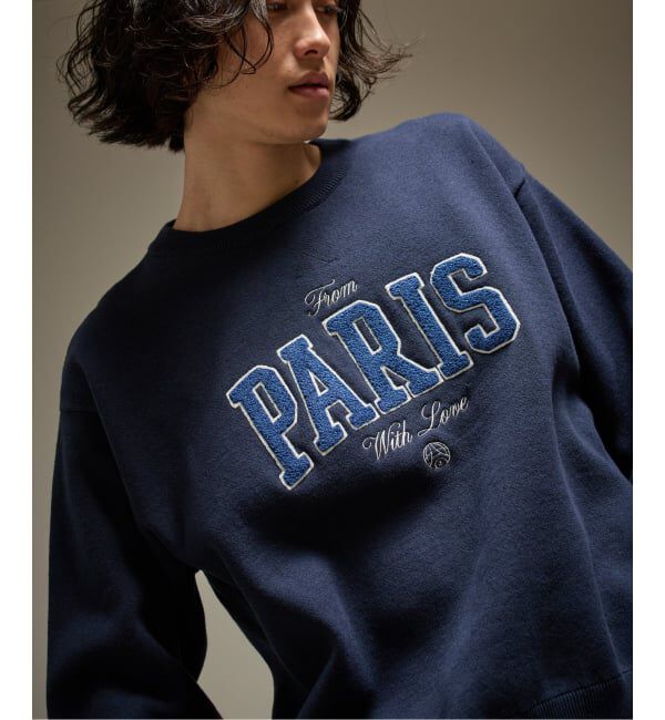 Paris Saint-Germain「【Paris Saint-Germain 】JP ChenilleSweat From Paris With Love」|ニット・セーター|