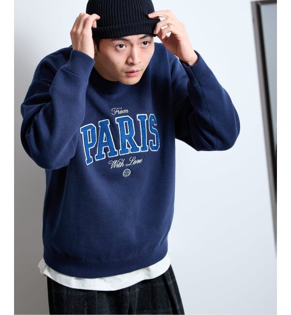 Paris Saint-Germain「【Paris Saint-Germain 】JP ChenilleSweat From Paris With Love」|ニット・セーター|