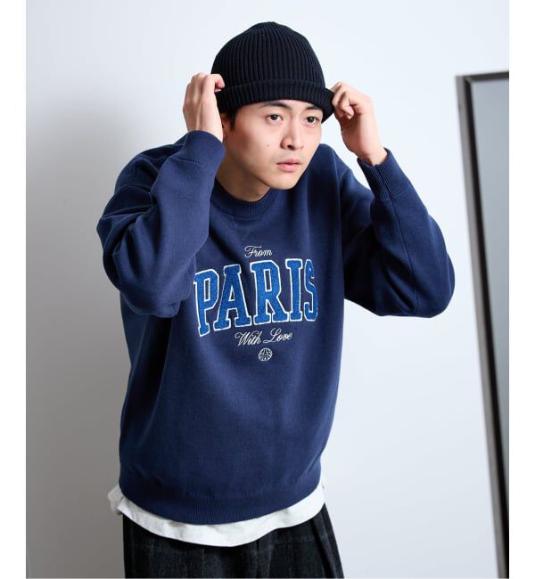 Paris Saint-Germain「【Paris Saint-Germain 】JP ChenilleSweat From Paris With Love」|ニット・セーター|