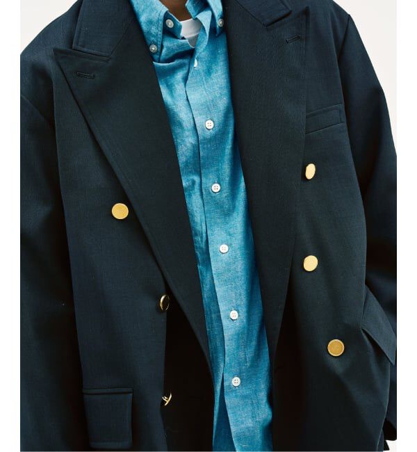 417 EDIFICE「【MOONLIGHT CLOTHING】Wジャケット」|テーラードジャケット|
