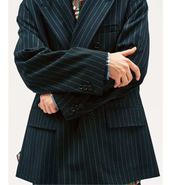 417 EDIFICE「【MOONLIGHT CLOTHING】Wジャケット」|テーラードジャケット|