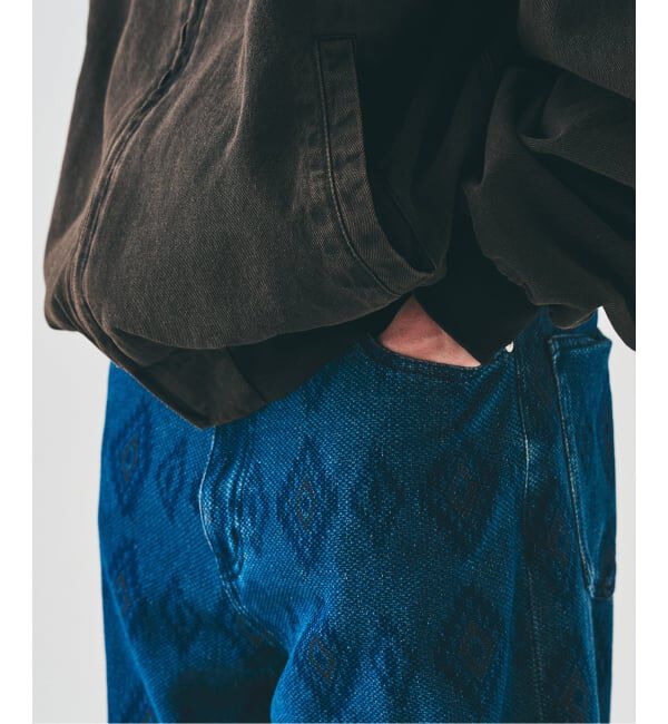 417 EDIFICE「インディゴ ドビー デニム 5Pパンツ」|デニム|