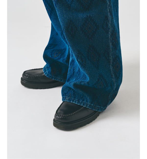417 EDIFICE「インディゴ ドビー デニム 5Pパンツ」|デニム|