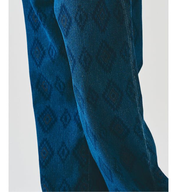 417 EDIFICE「インディゴ ドビー デニム 5Pパンツ」|デニム|