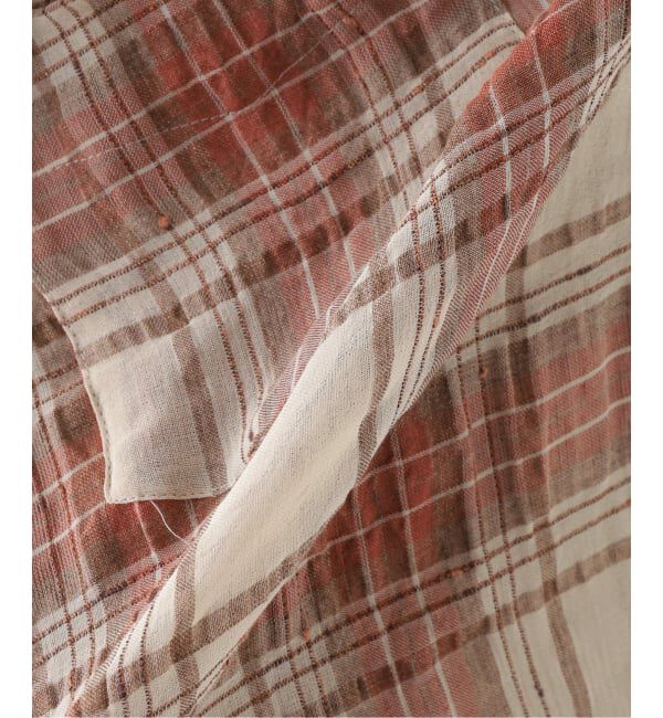 PULP「HOPE / ホープ ROOM SHIRT FADED RED CHECK」|シャツ・ブラウス|