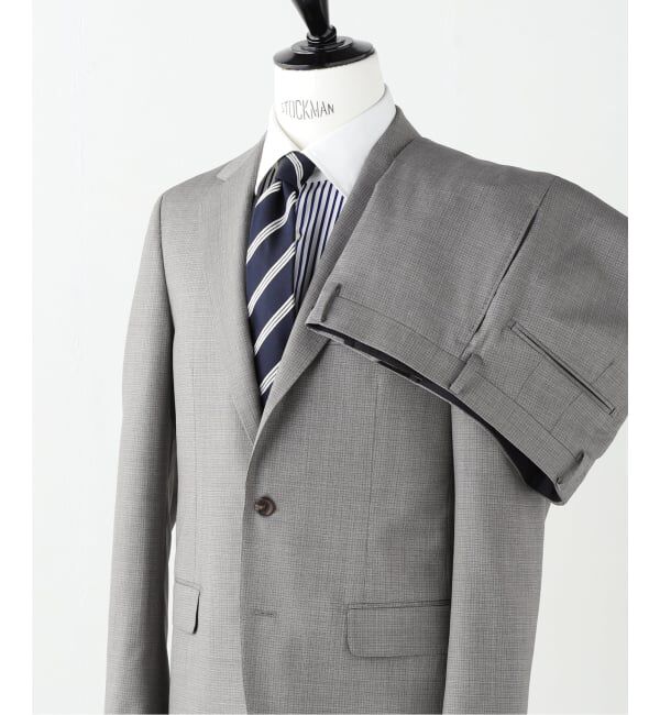 EDIFICE「OLIVER 3ボタン シャンブレー」|スーツ|ベージュ