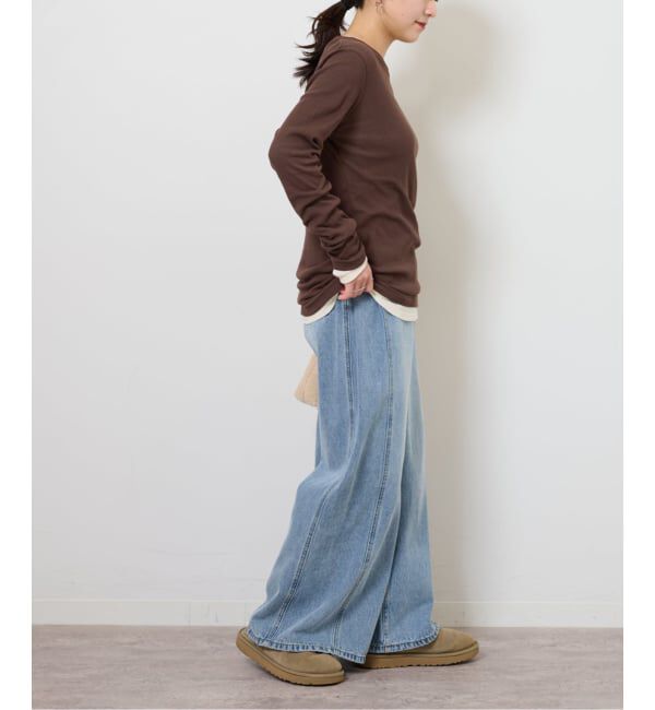 JOURNAL STANDARD relume「ツイストシアーテレコロングTEE」|Tシャツ・カットソー|