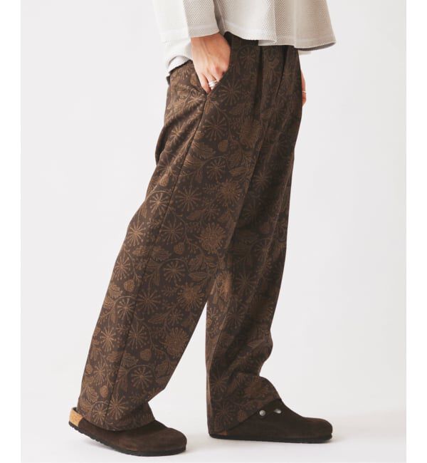 JOURNAL STANDARD relume「リーフパターン 1タック イージーパンツ」|その他|