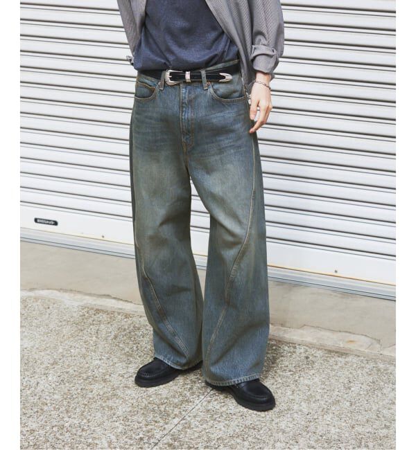 JOURNAL STANDARD「3D グレー 後染め キャノン パンツ」|デニム|