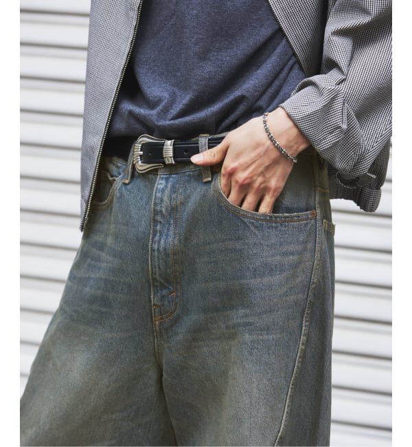 JOURNAL STANDARD「3D グレー 後染め キャノン パンツ」|デニム|