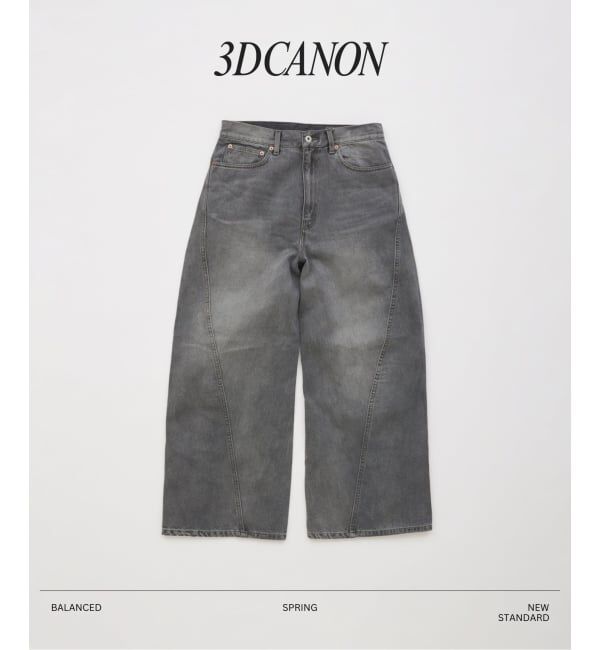 JOURNAL STANDARD「3D グレー 後染め キャノン パンツ」|デニム|