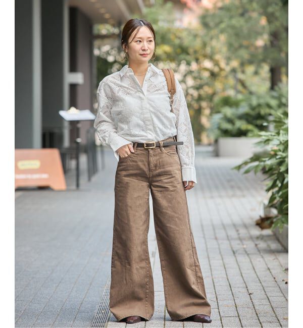 JOURNAL STANDARD「別注【NEEDBY heritage/ニードバイ ヘリテージ】REMI midrise wide flare」|デニム|