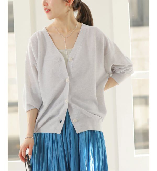 JOURNAL STANDARD relume「リネンミックスシアーVネックカーディガン」|カーディガン|