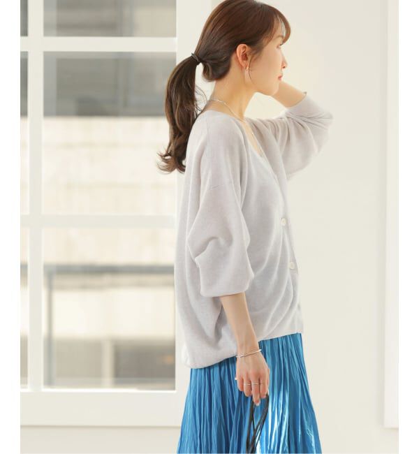 JOURNAL STANDARD relume「リネンミックスシアーVネックカーディガン」|カーディガン|