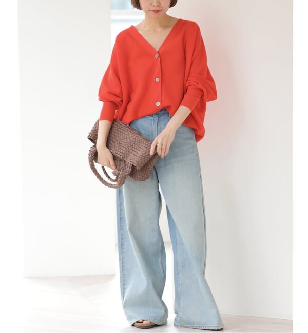 JOURNAL STANDARD relume「リネンミックスシアーVネックカーディガン」|カーディガン|