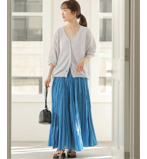 JOURNAL STANDARD relume「リネンミックスシアーVネックカーディガン」|カーディガン|